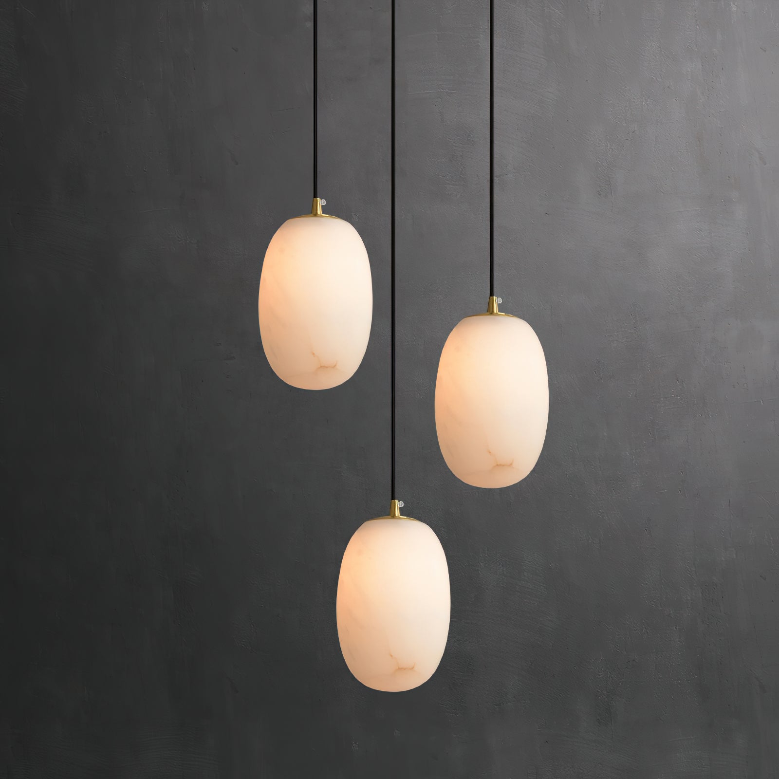 Ildvuvyd Minimalist Bedside Brass Pendant Light - Lamp Copper