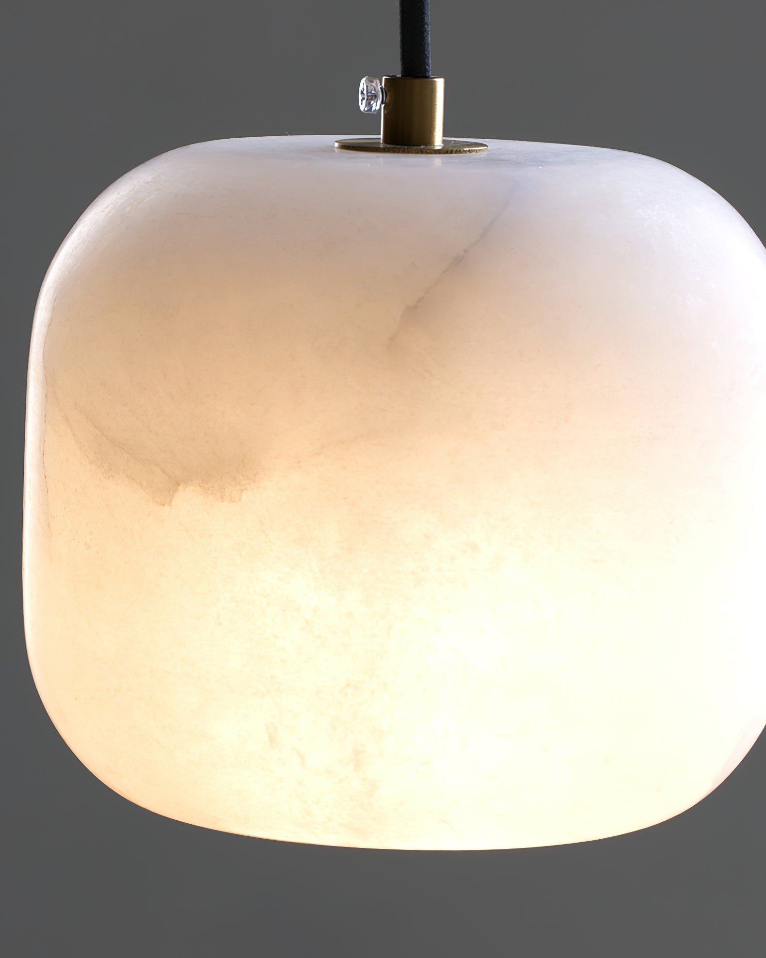Ildvuvyd Minimalist Bedside Brass Pendant Light - Lamp Copper
