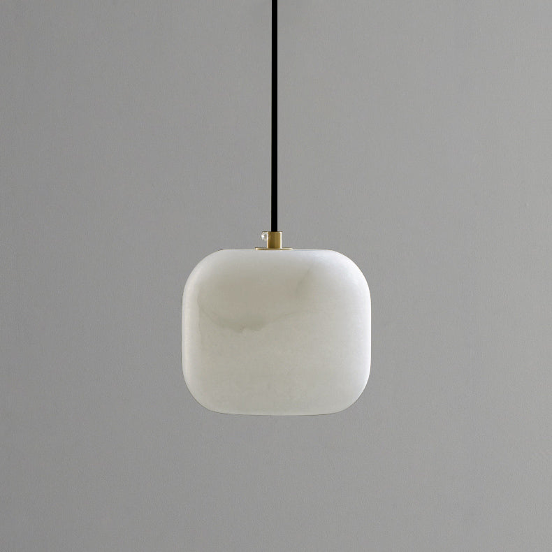 Ildvuvyd Minimalist Bedside Brass Pendant Light - Lamp Copper