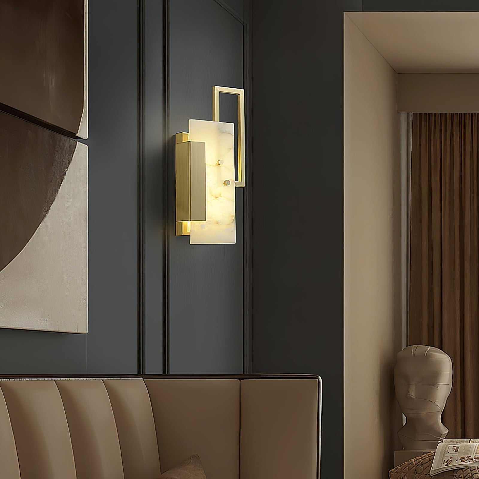 Orion Alabaster Wall Lamp - Letslighting