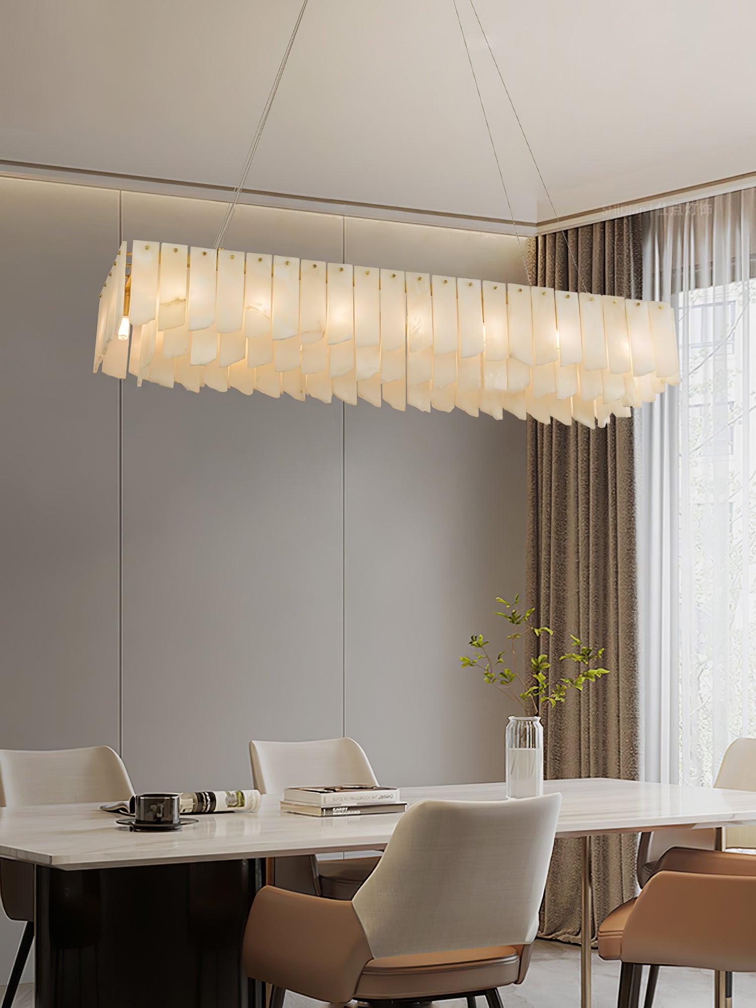 Vevelila Alabaster Chandelier - Letslighting