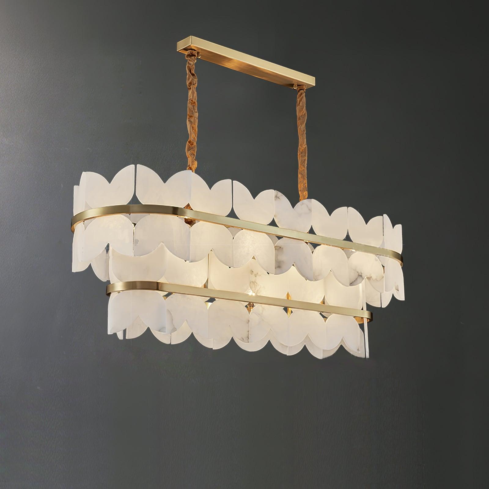 Seraphina Vintage Alabaster Chandelier - Letslighting