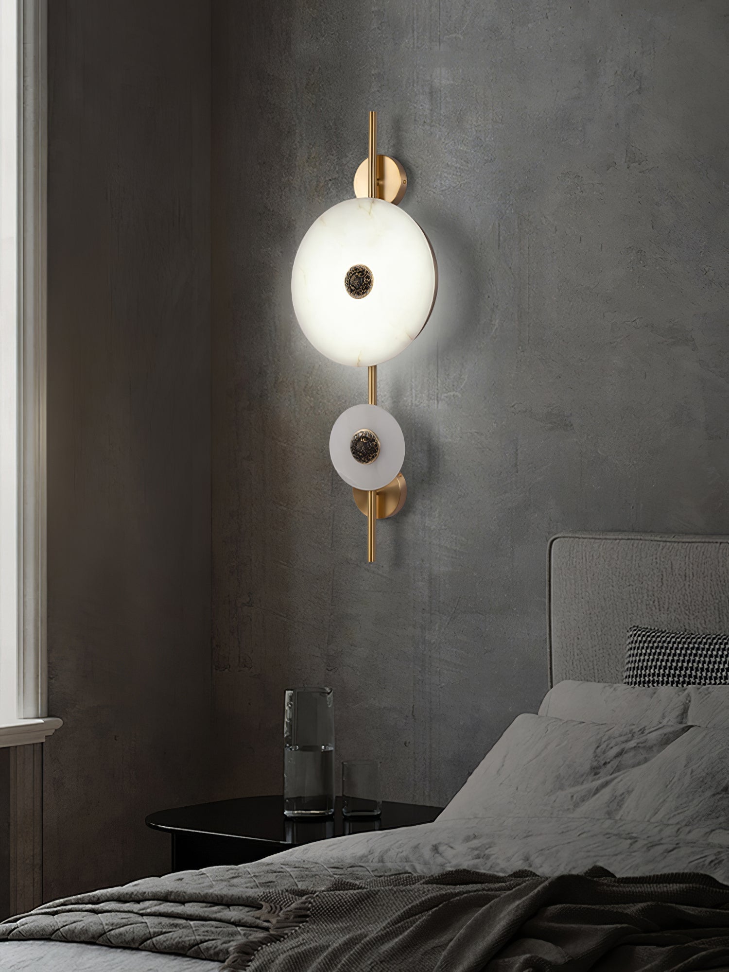 Evadne Alabaster Wall Lamp - Letslighting