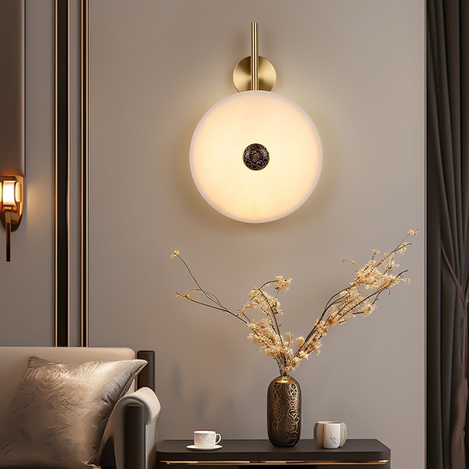 Evadne Alabaster Wall Lamp - Letslighting