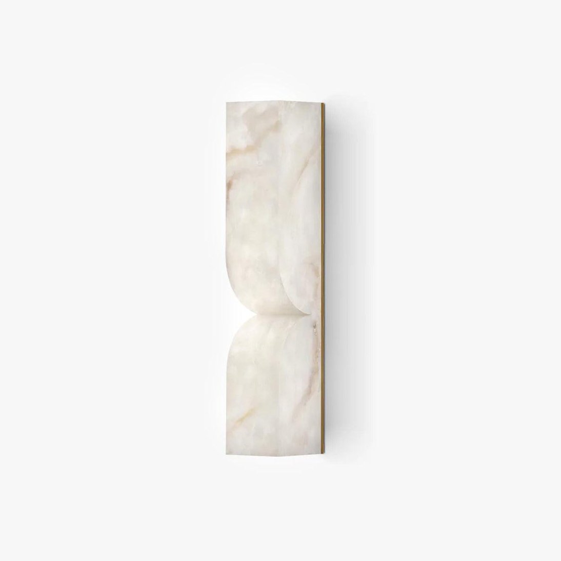 Lunaris Alabaster Rectangular Wall Lamp - Letslighting