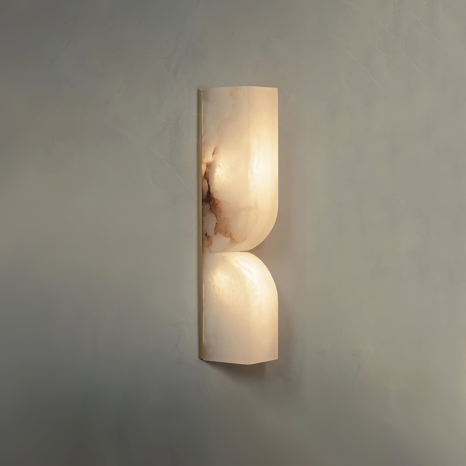 Lunaris Alabaster Rectangular Wall Lamp - Letslighting