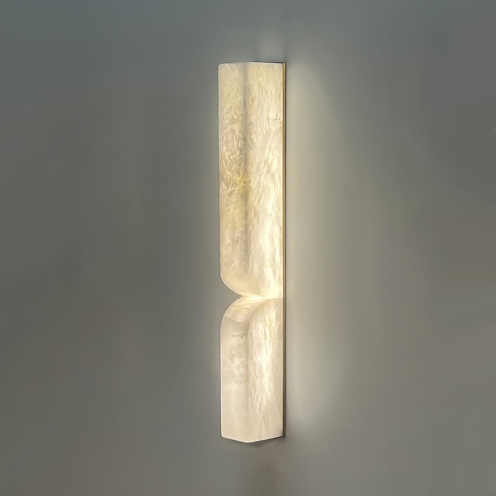 Lunaris Alabaster Rectangular Wall Lamp - Letslighting