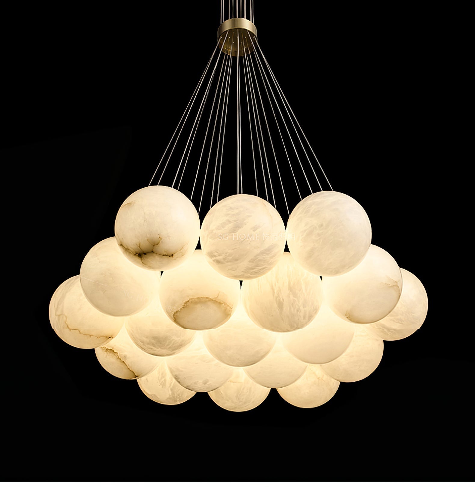 Zovenila Alabaster Chandelier - Letslighting