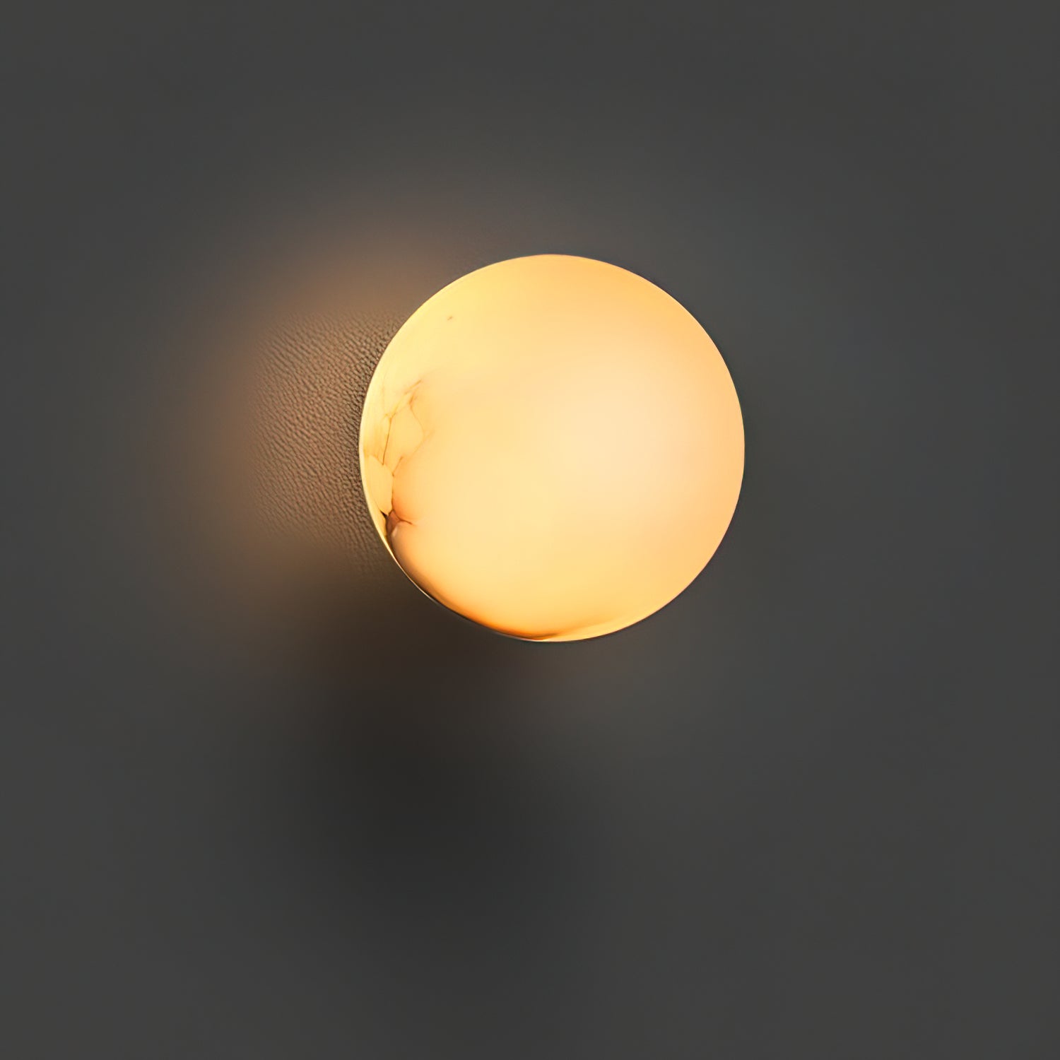 Vevinir Alabaster Globe Wall Light - Letslighting