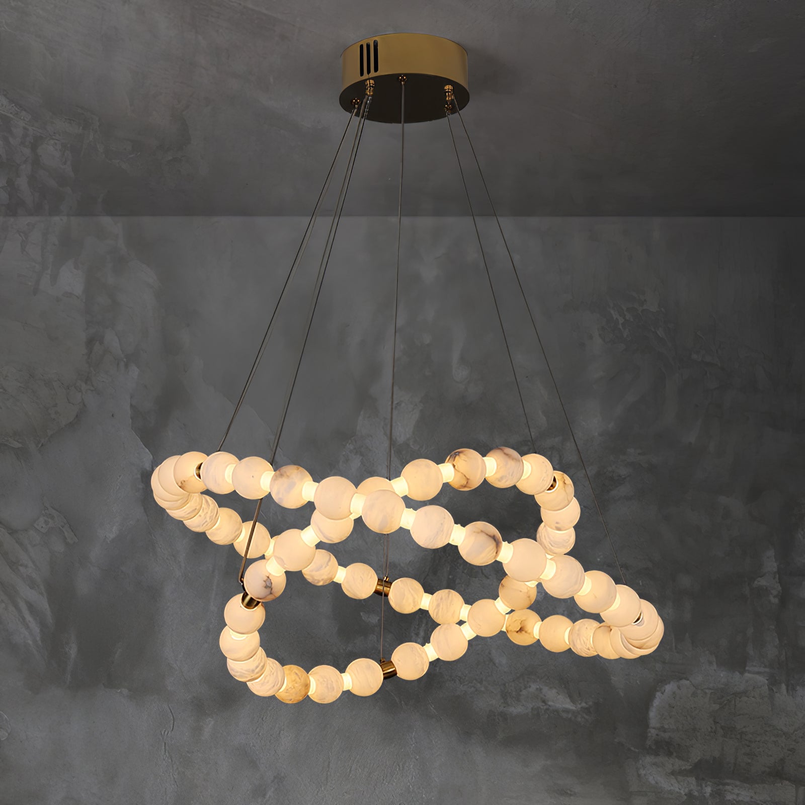 Orion Modern Alabaster Pendant Light - Letslighting
