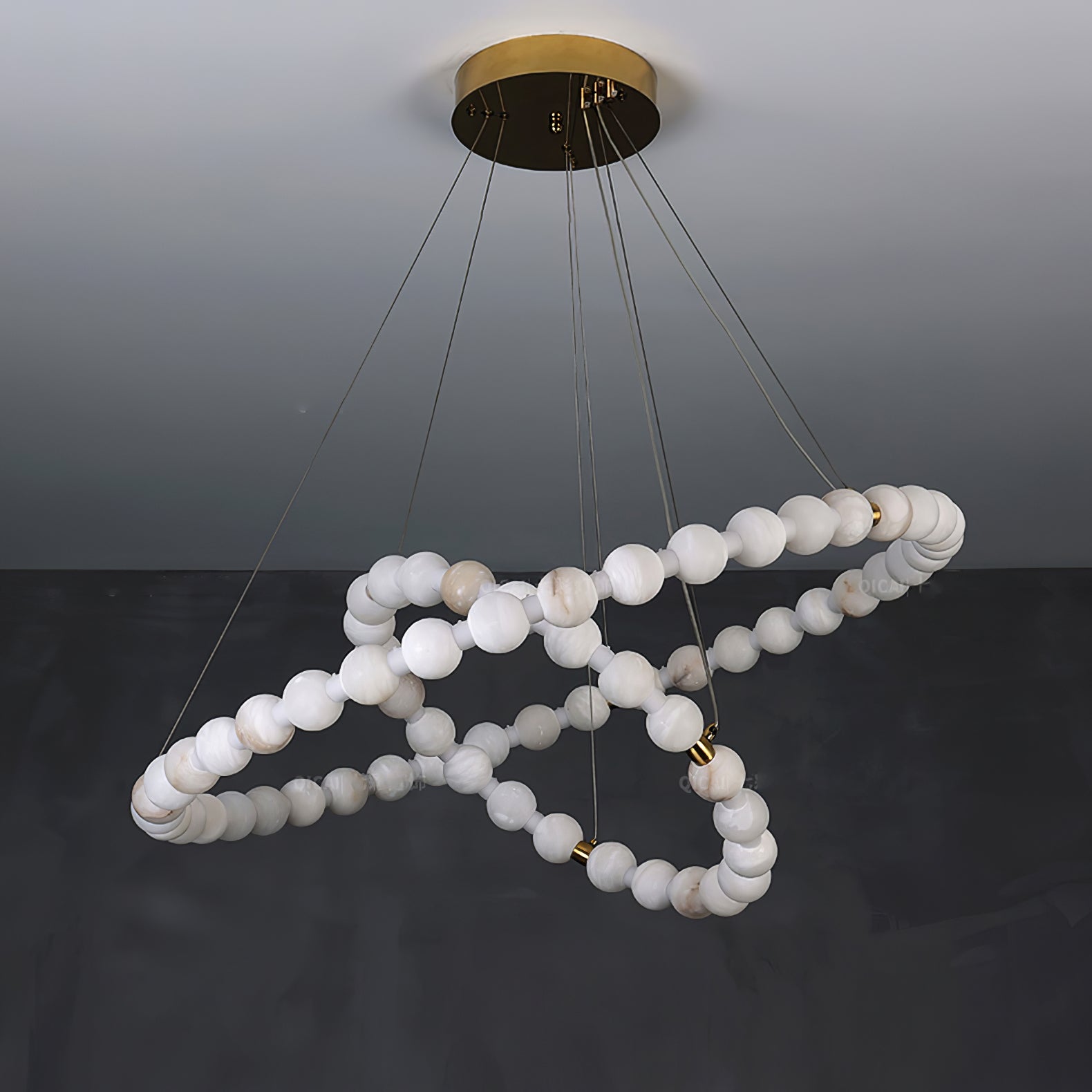 Orion Modern Alabaster Pendant Light - Letslighting