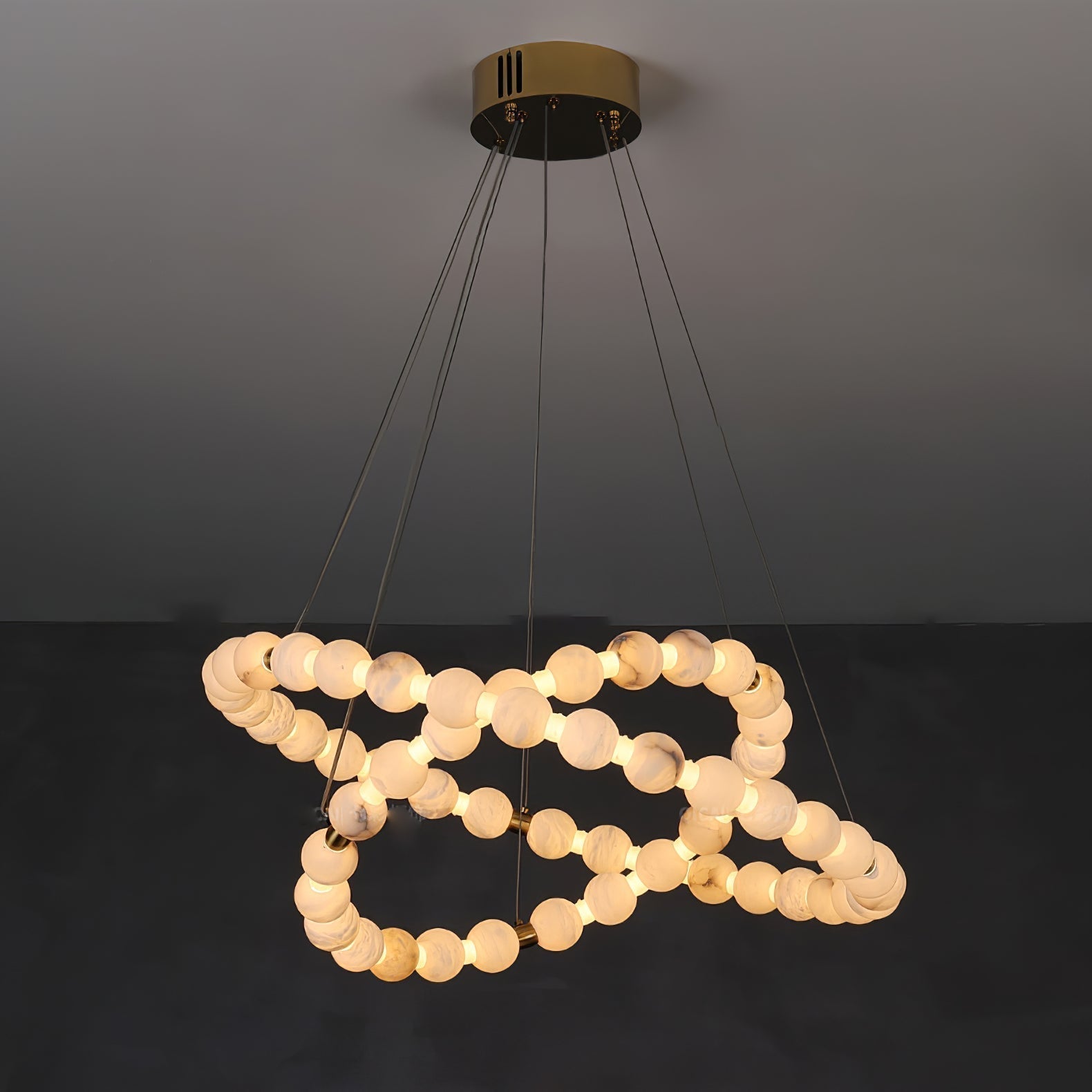 Orion Modern Alabaster Pendant Light - Letslighting