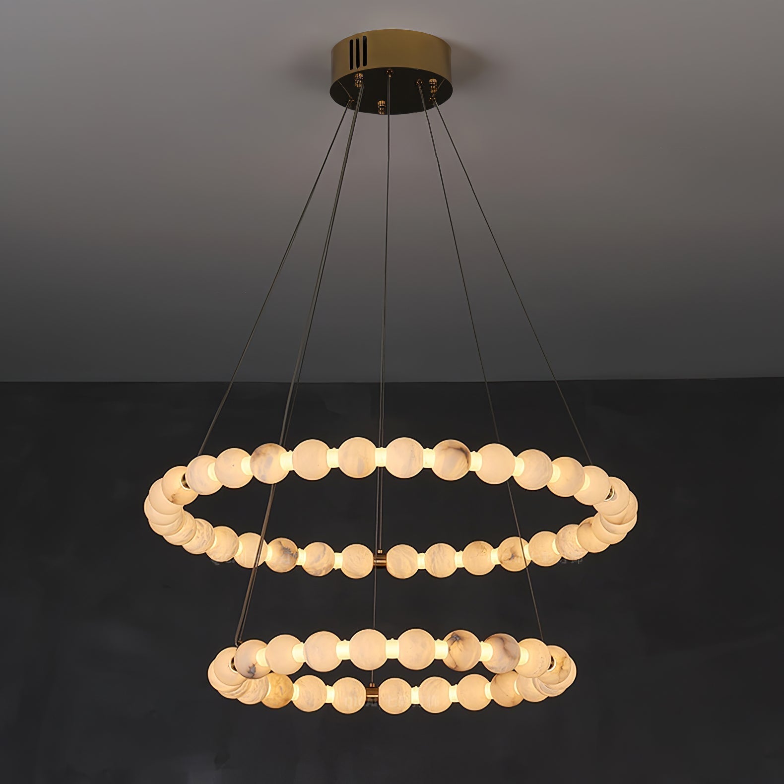 Orion Modern Alabaster Pendant Light - Letslighting
