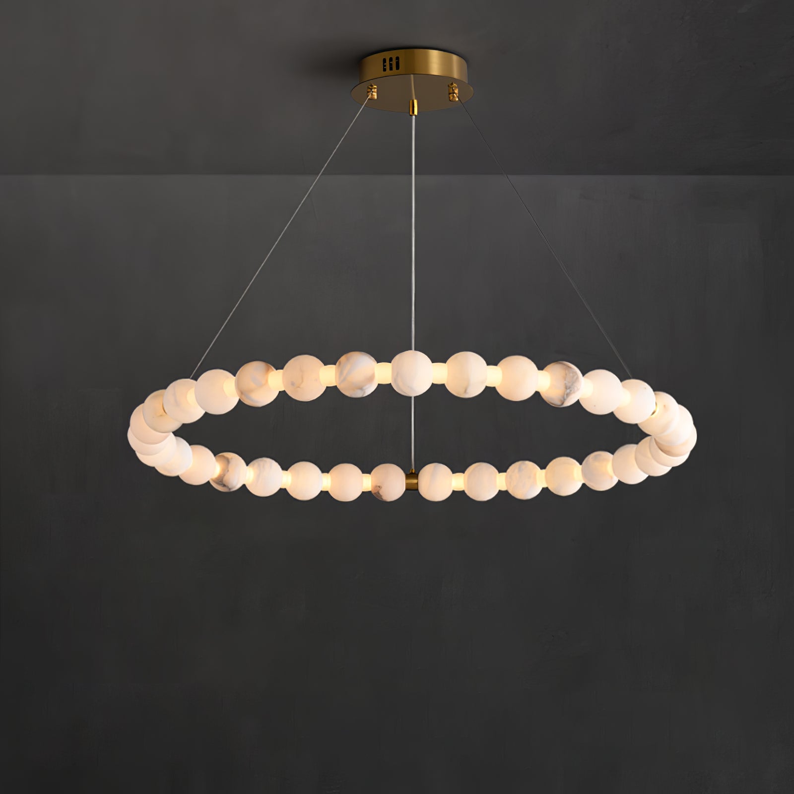 Orion Modern Alabaster Pendant Light - Letslighting
