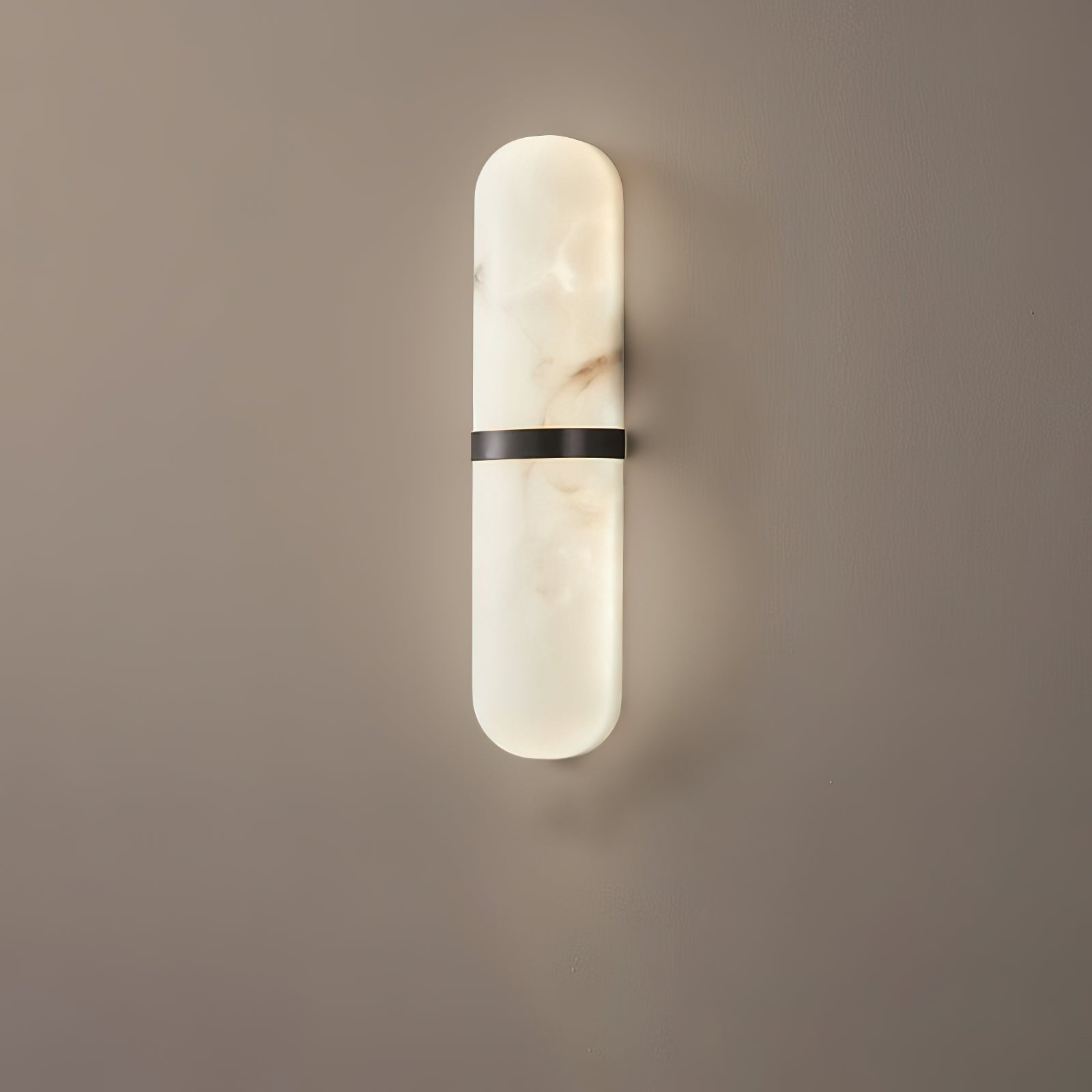 Ostruvyd Luxury Pill Alabaster Wall Lamp - Lamp Copper