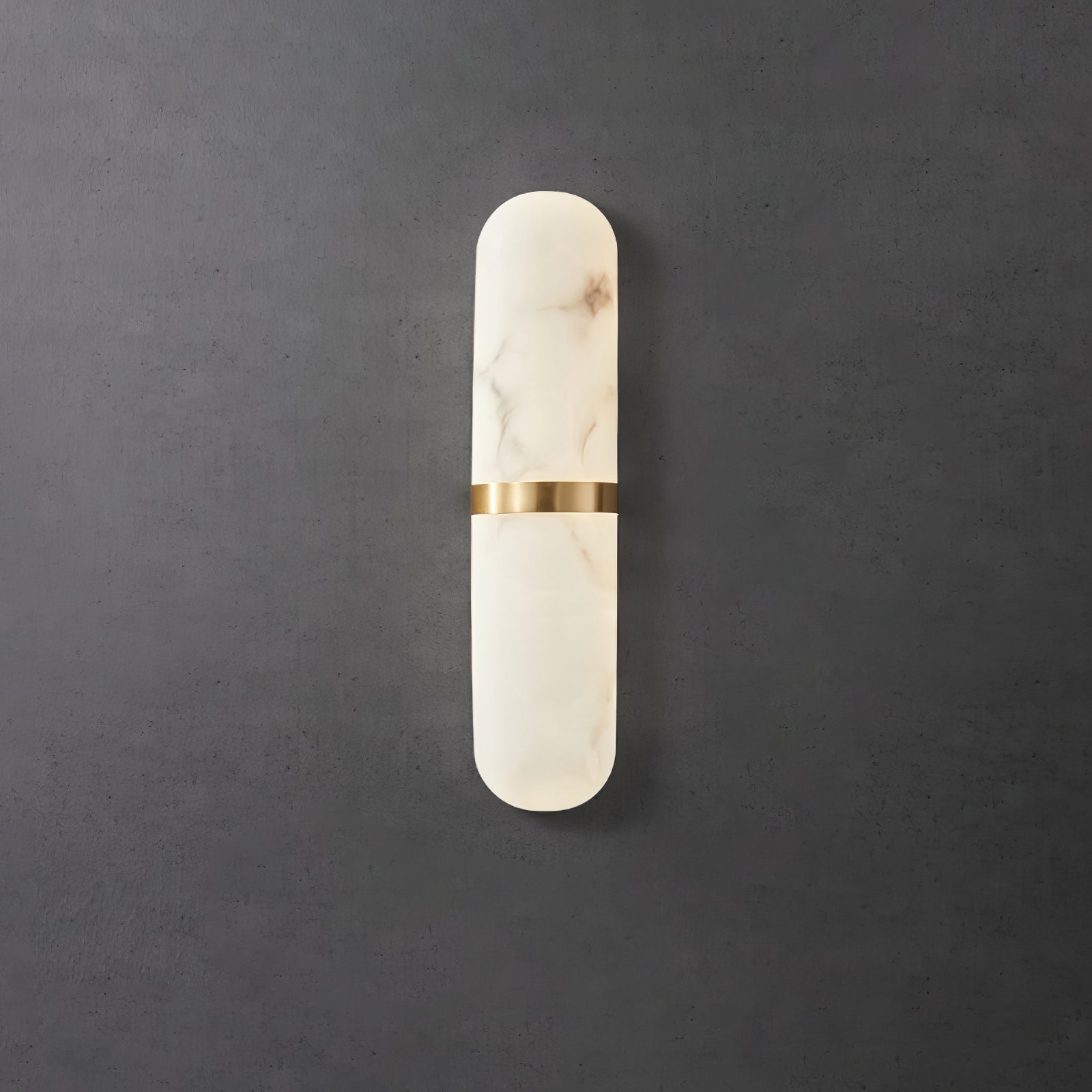 Vitheion Minimalist Alabaster Wall Light - Letslighting