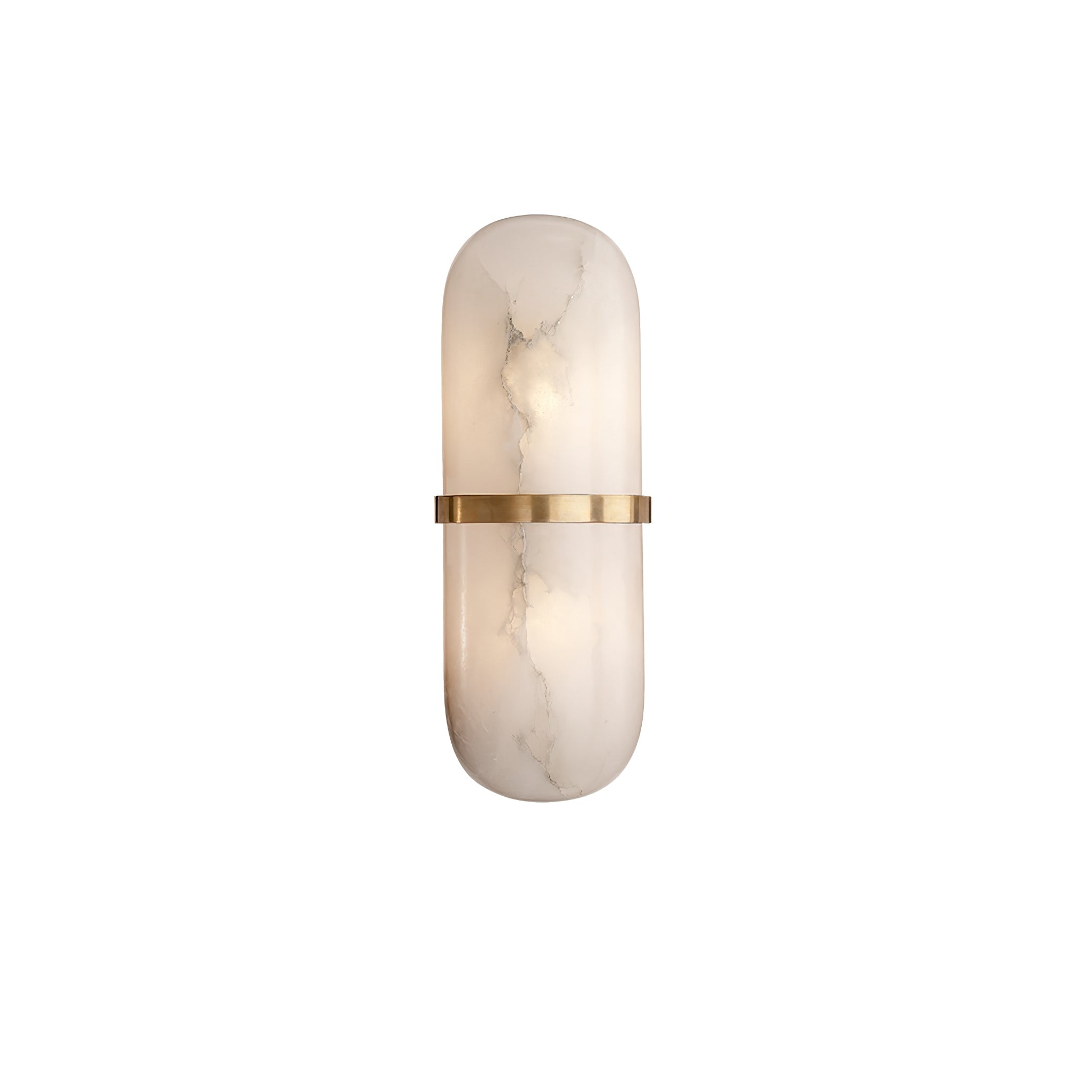 Vitheion Minimalist Alabaster Wall Light - Letslighting