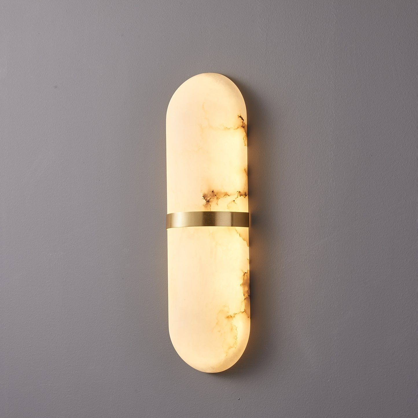Vitheion Minimalist Alabaster Wall Light - Letslighting