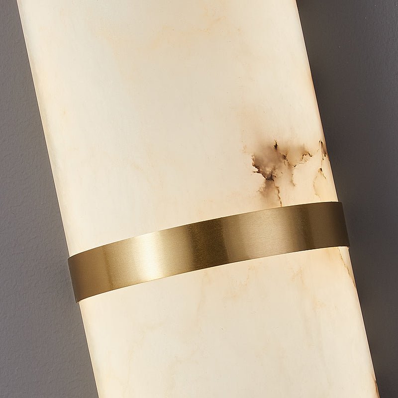 Vitheion Minimalist Alabaster Wall Light - Letslighting