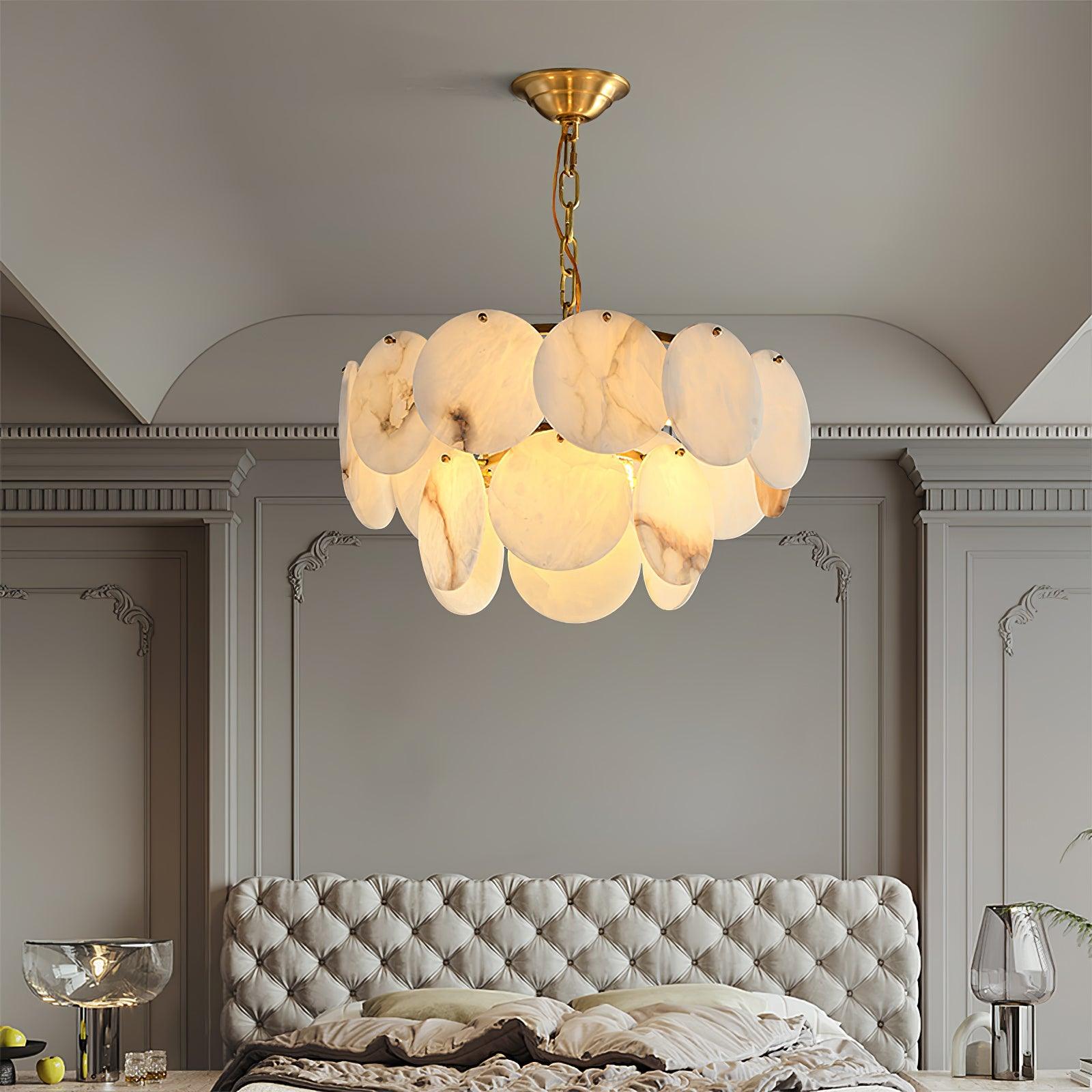 Ulorir Alabaster Chandelier - Letslighting