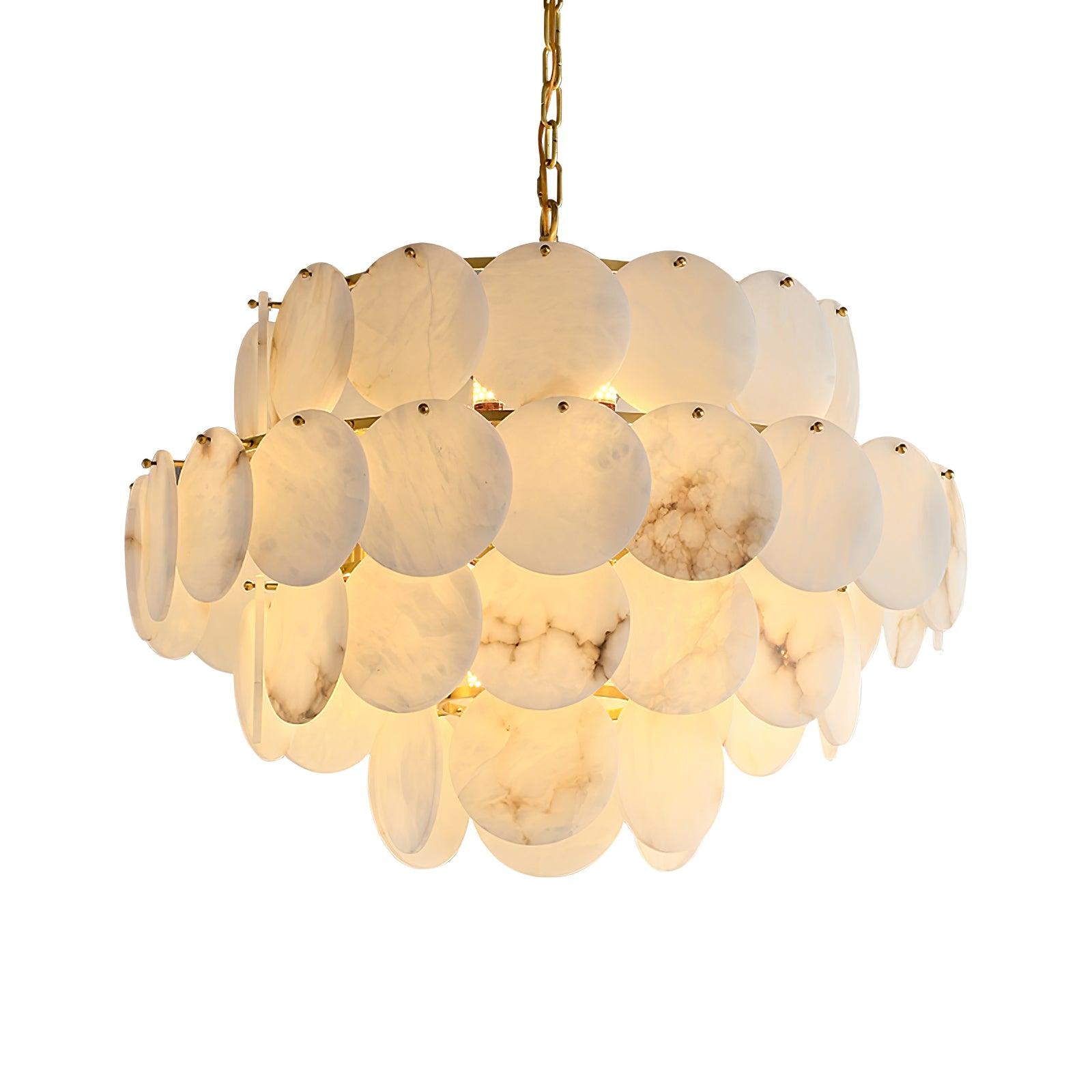 Ulorir Alabaster Chandelier - Letslighting