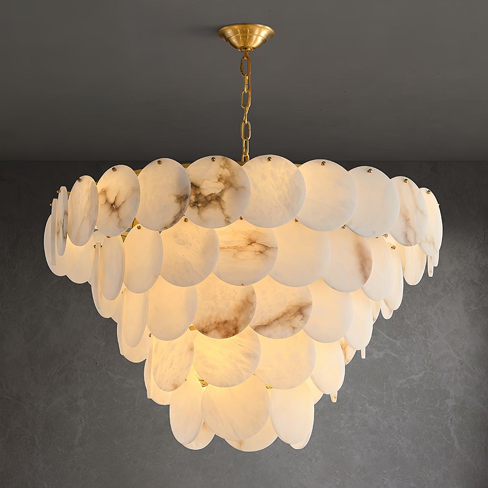 Ulorir Alabaster Chandelier - Letslighting