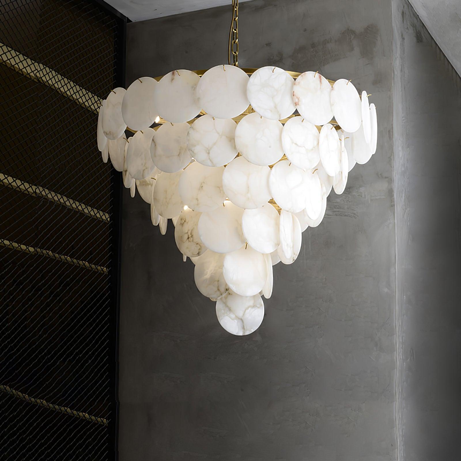 Ulorir Alabaster Chandelier - Letslighting