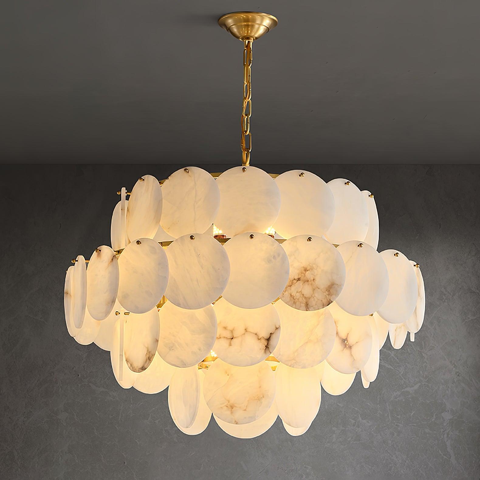 Ulorir Alabaster Chandelier - Letslighting
