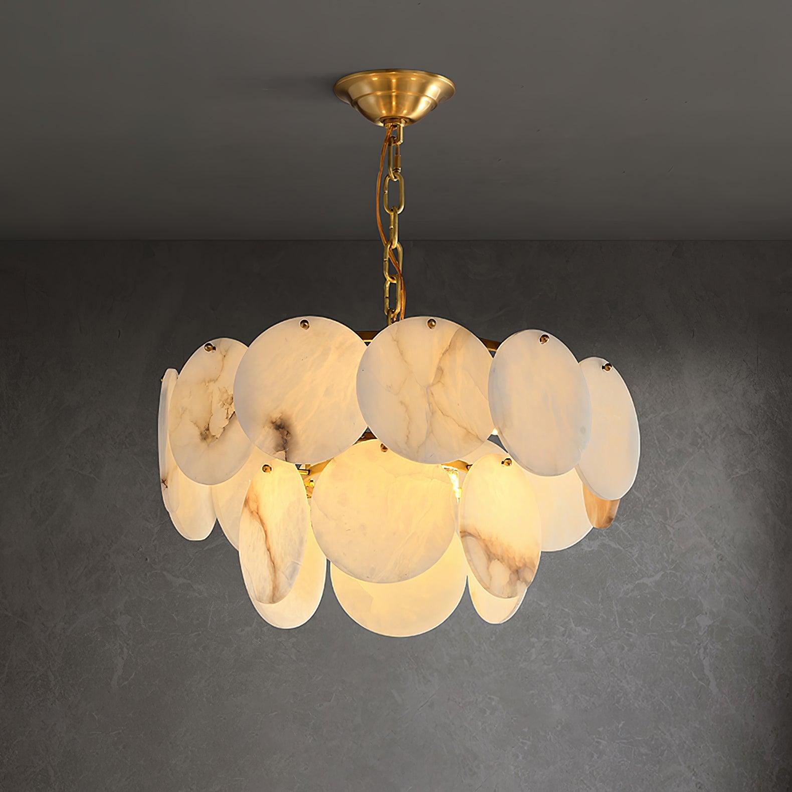 Ulorir Alabaster Chandelier - Letslighting