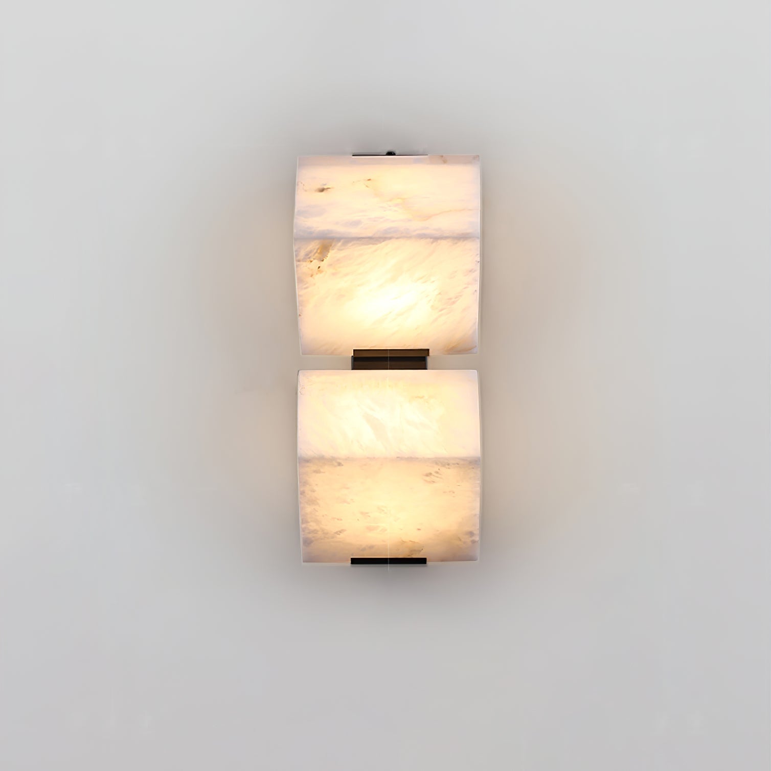 Qvistuvyn Staircase Metal Alabaster Wall Lamp - Lamp Copper