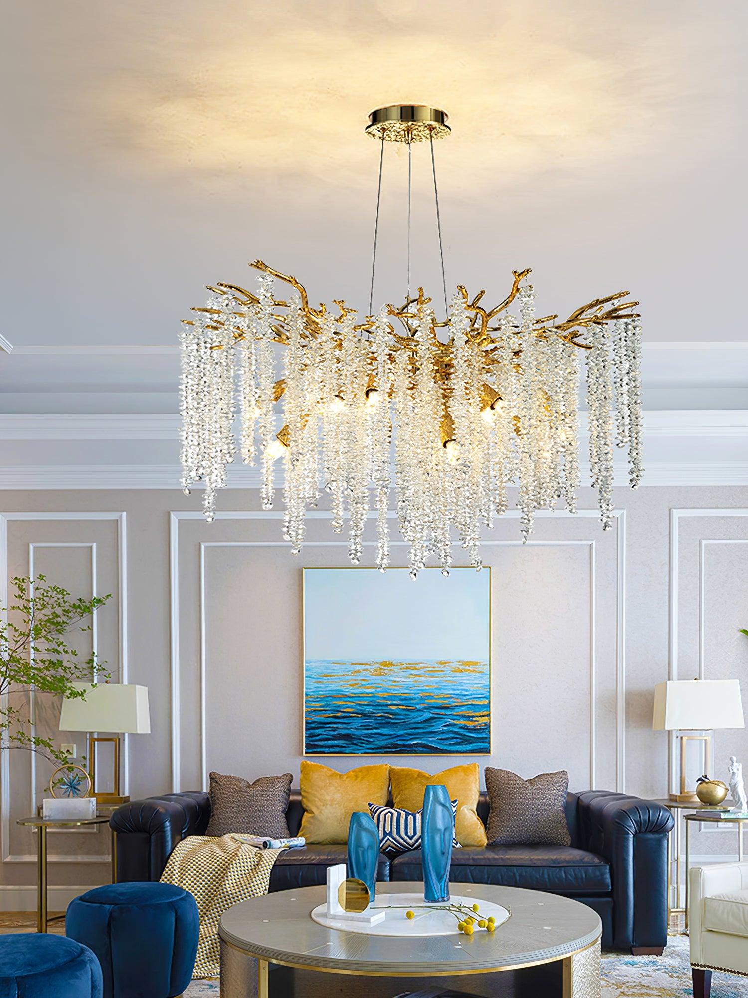Albero Crystal Chandelier - Letslighting