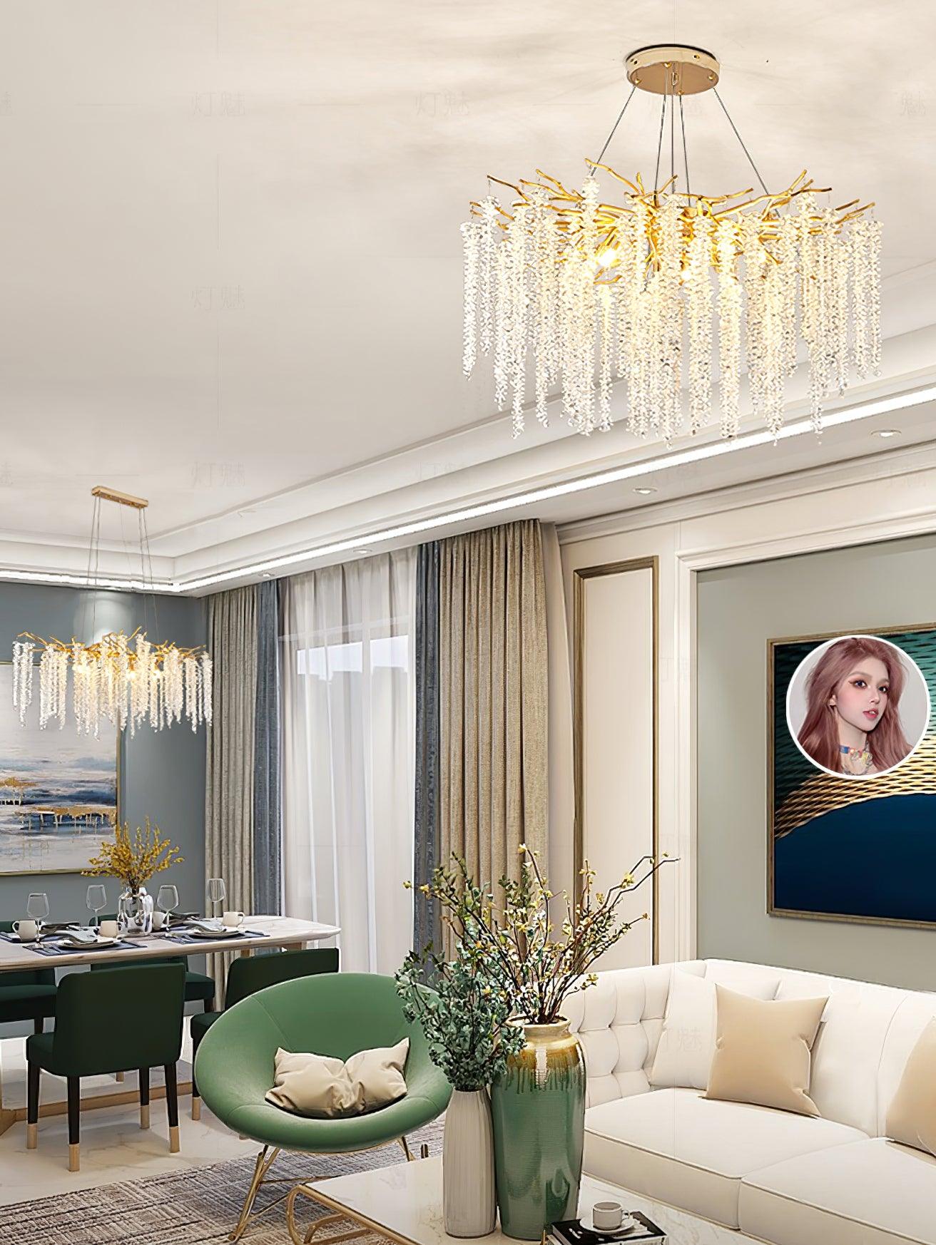 Albero Crystal Chandelier - Letslighting