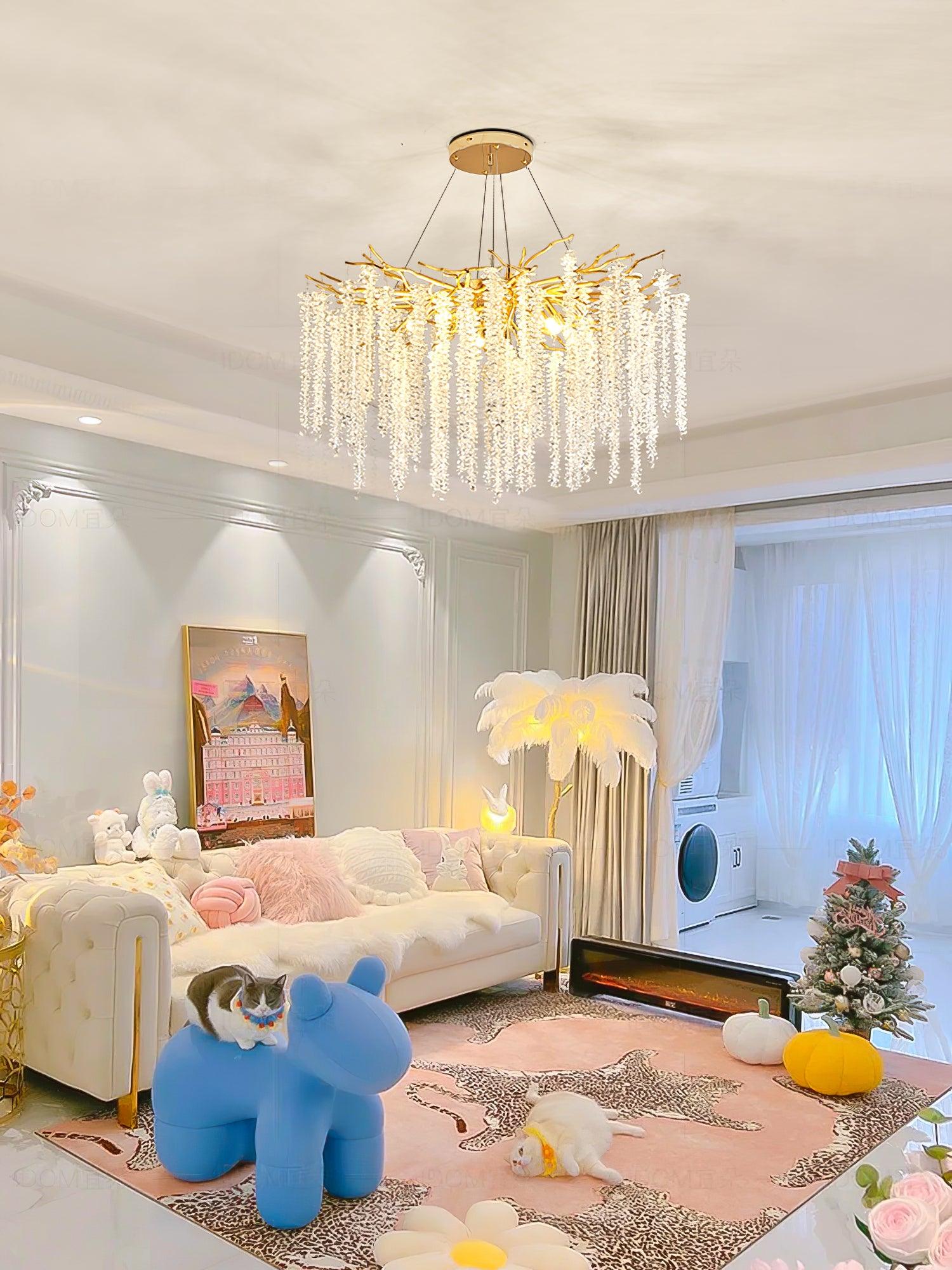 Albero Crystal Chandelier - Letslighting