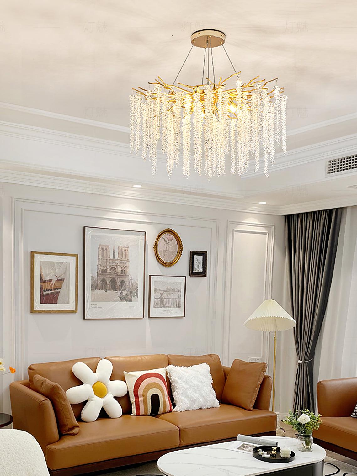 Albero Crystal Chandelier - Letslighting