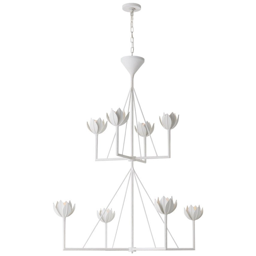 Ulmaris Floral Metal Chandelier - Letslighting