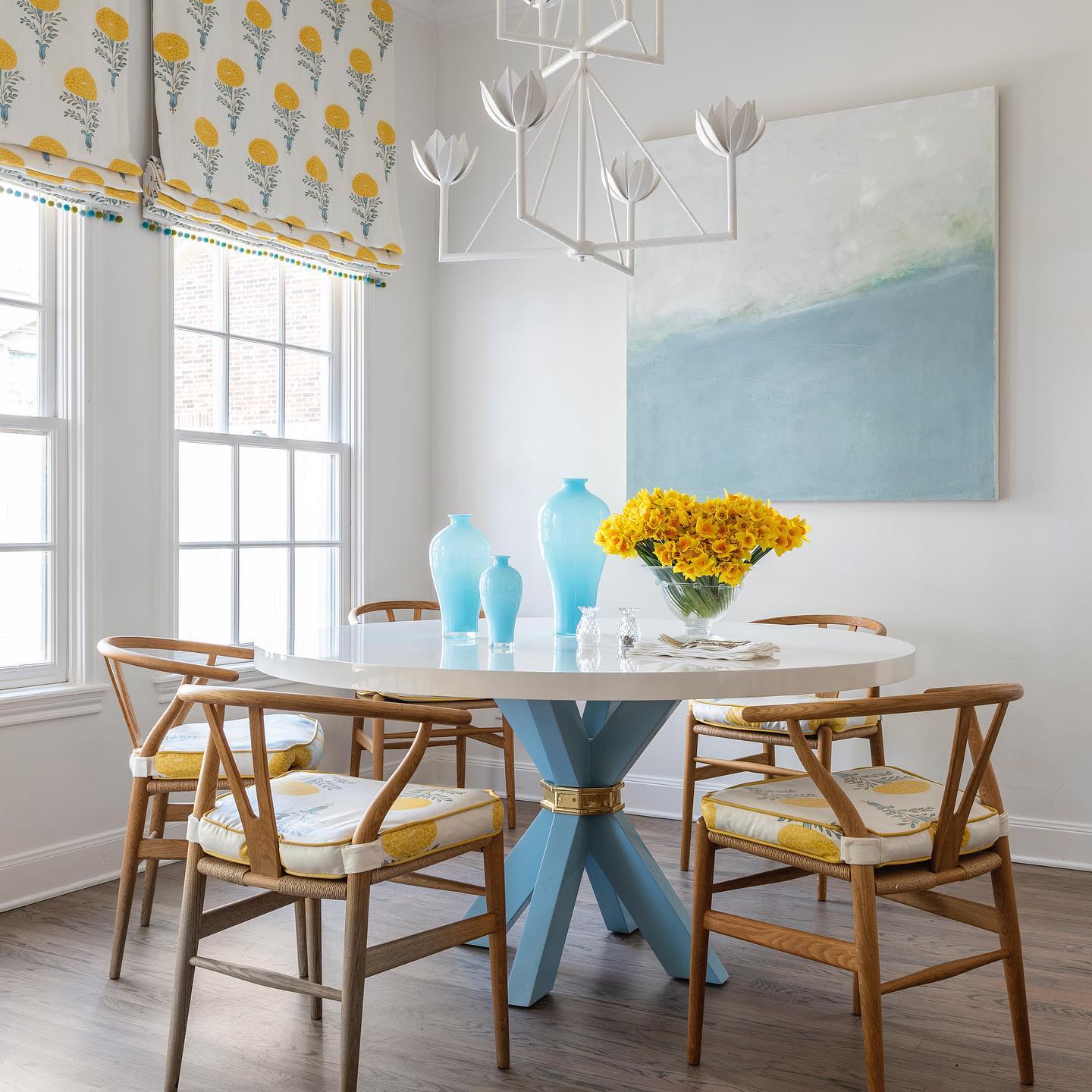 Ulmaris Floral Metal Chandelier - Letslighting
