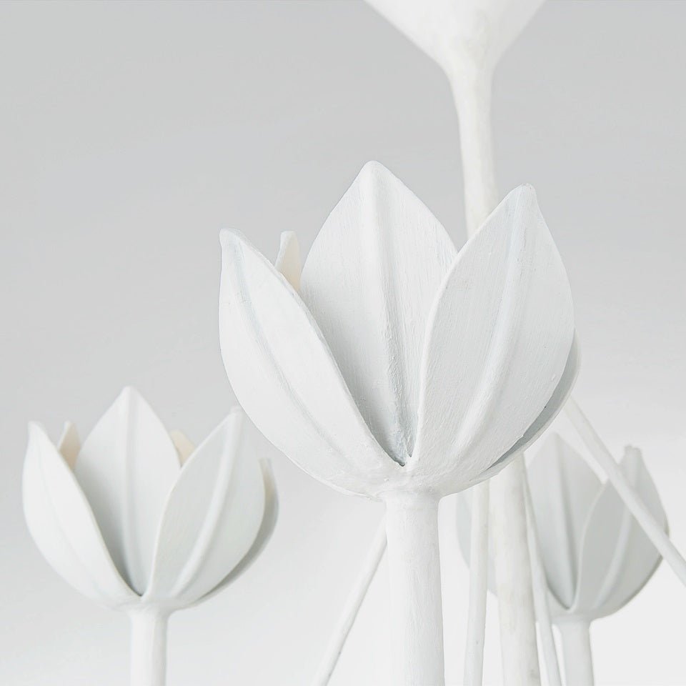 Ulmaris Floral Metal Chandelier - Letslighting