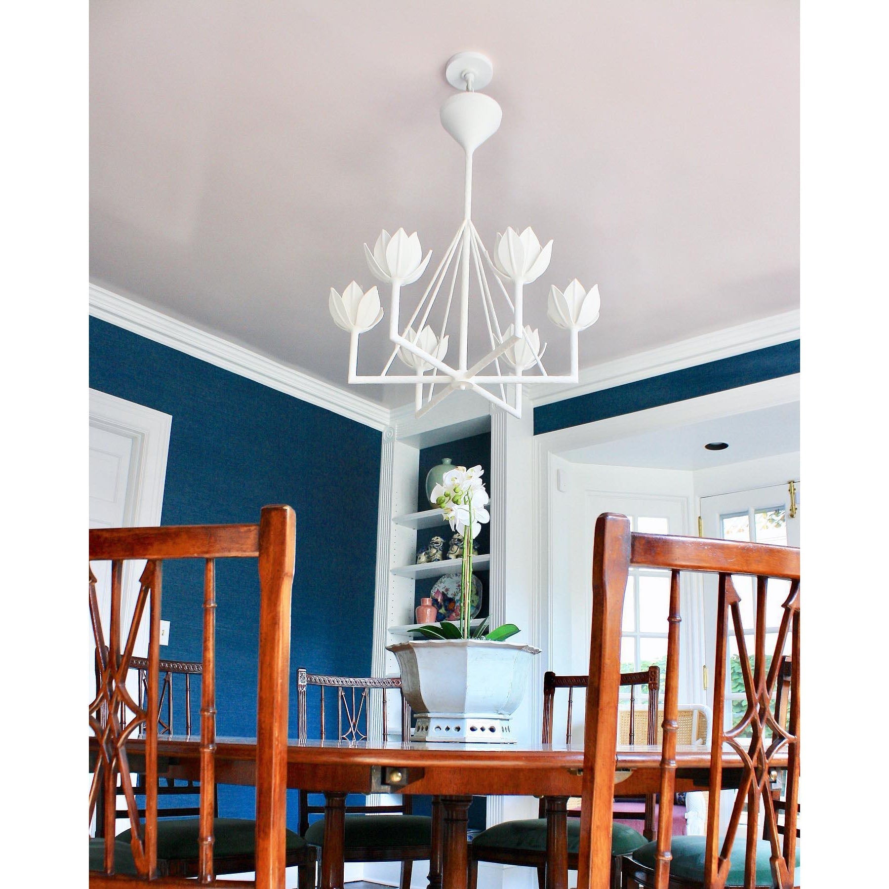 Ulmaris Floral Metal Chandelier - Letslighting