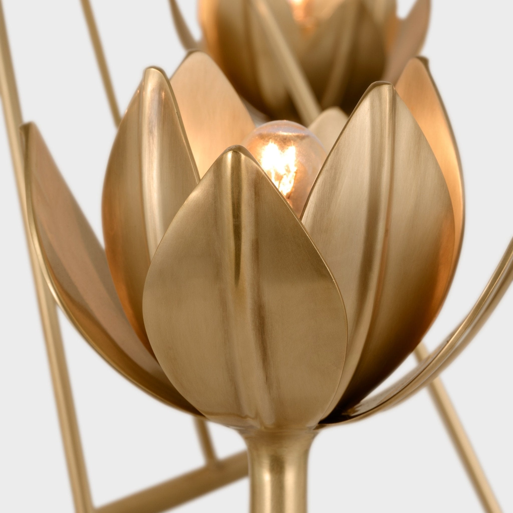 Ulmaris Floral Metal Chandelier - Letslighting