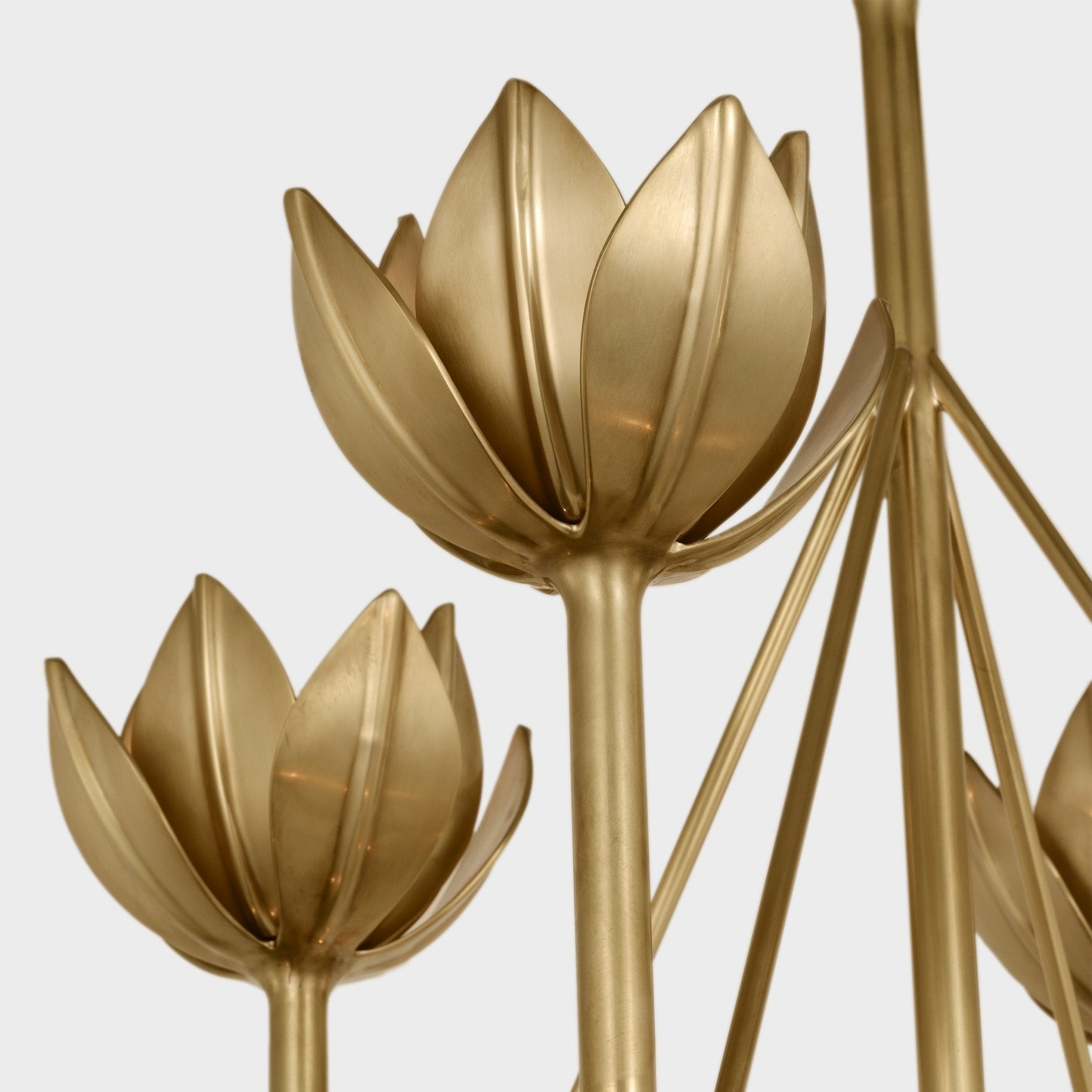 Ulmaris Floral Metal Chandelier - Letslighting