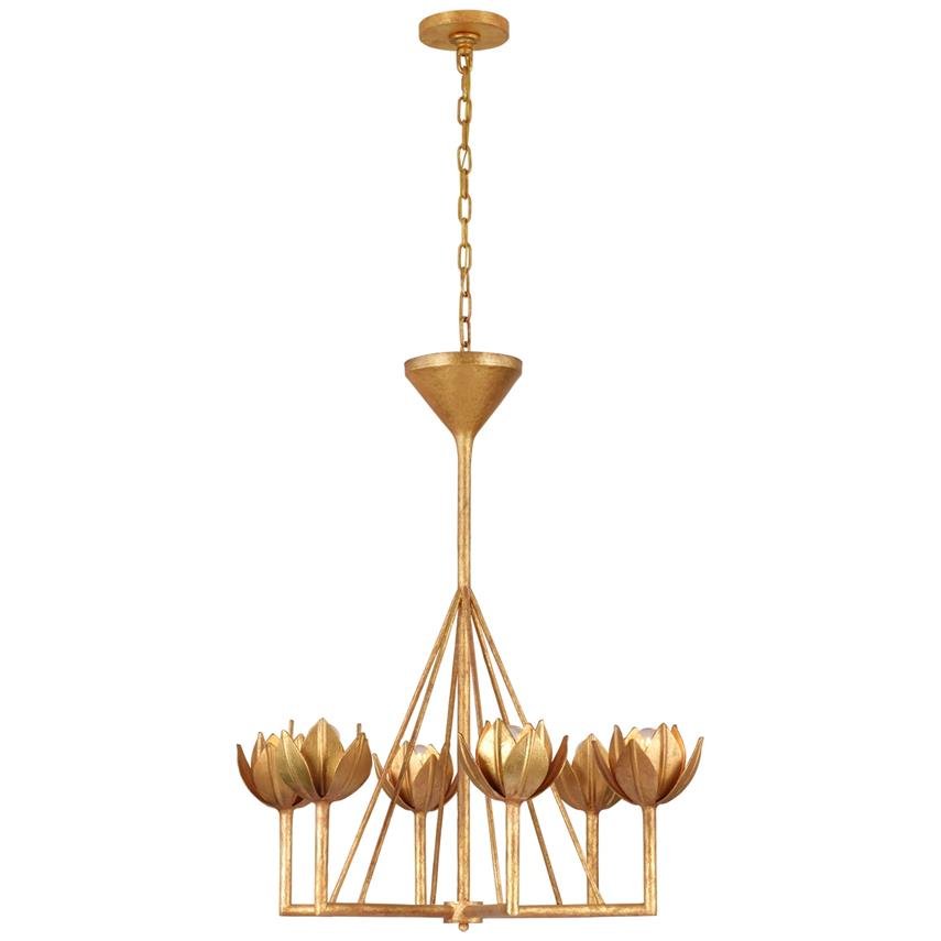 Ulmaris Floral Metal Chandelier - Letslighting