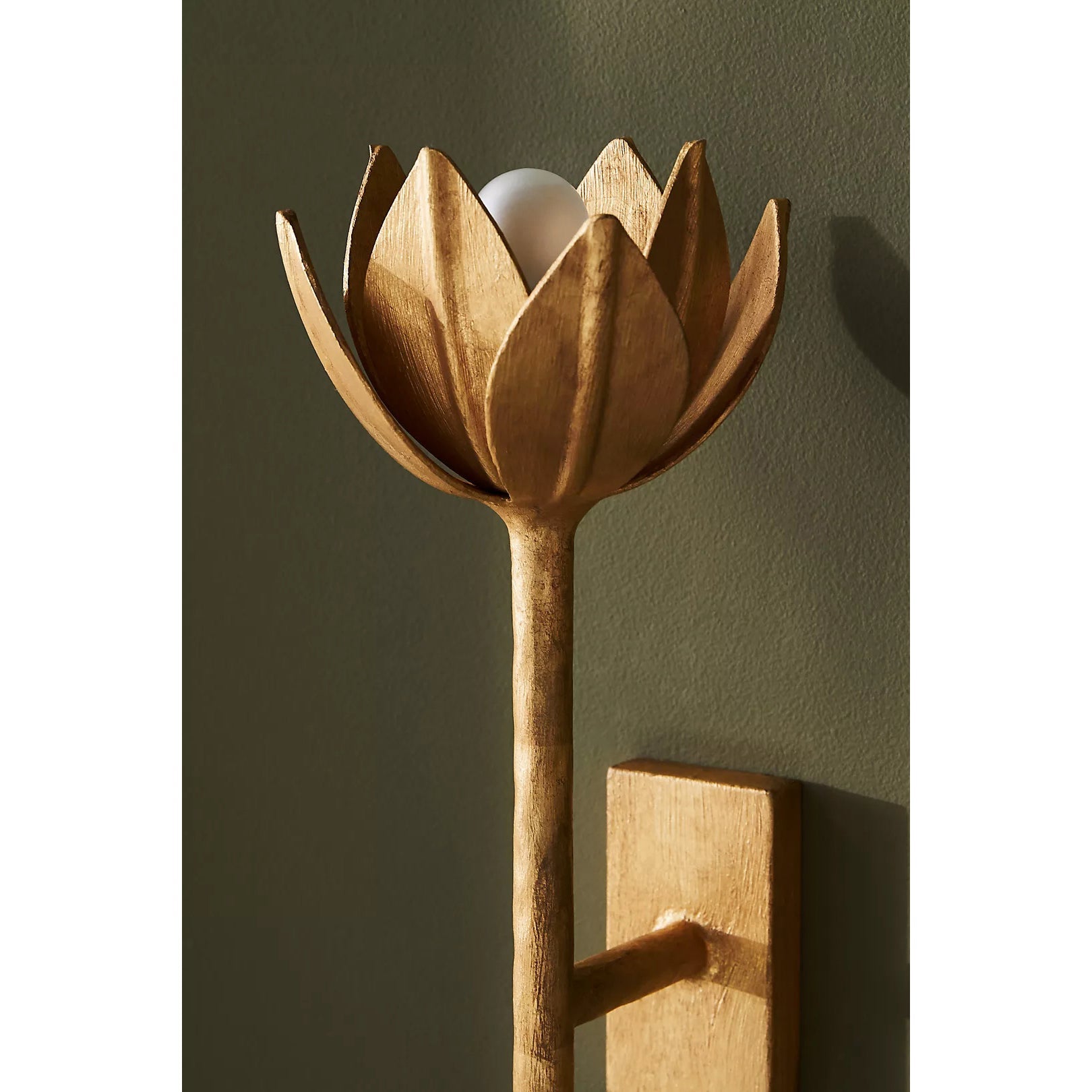 Ulfuvyn Modern Minimalist Brass Wall Lamp - Lamp Copper