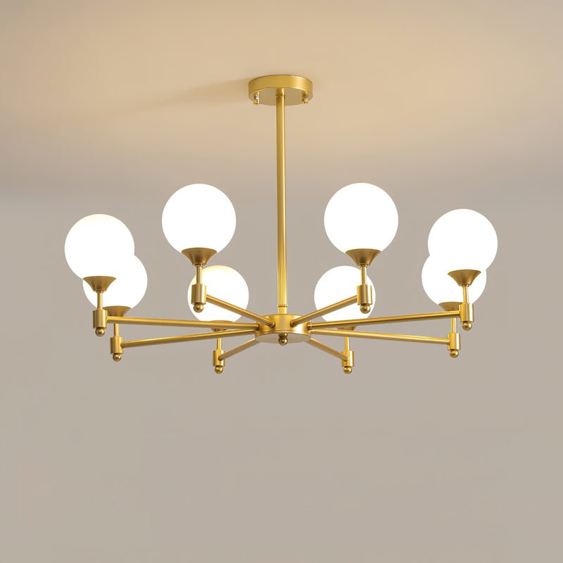 Solara Elegant Glass Chandelier - Letslighting