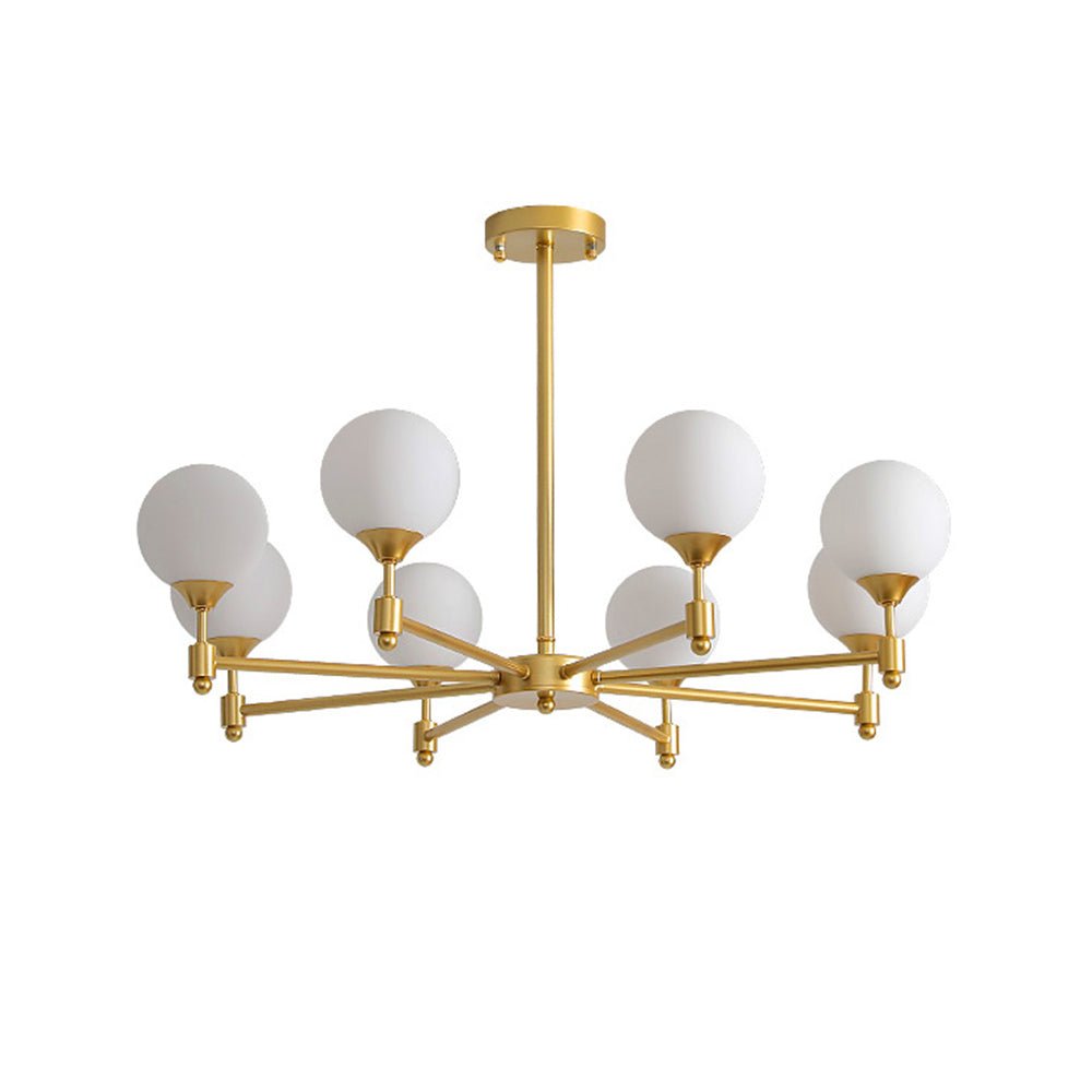 Solara Elegant Glass Chandelier - Letslighting
