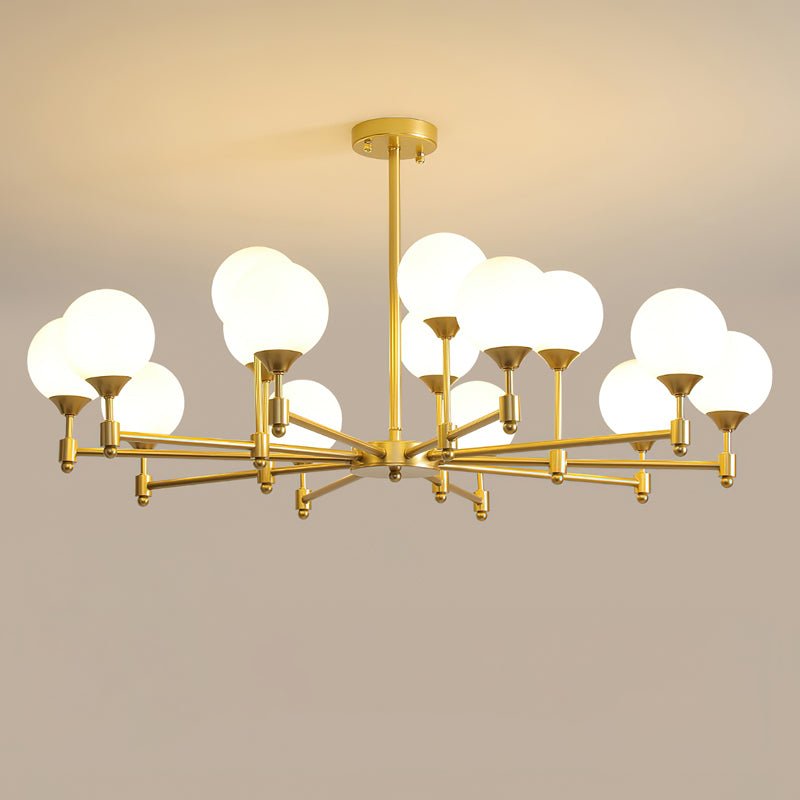 Solara Elegant Glass Chandelier - Letslighting