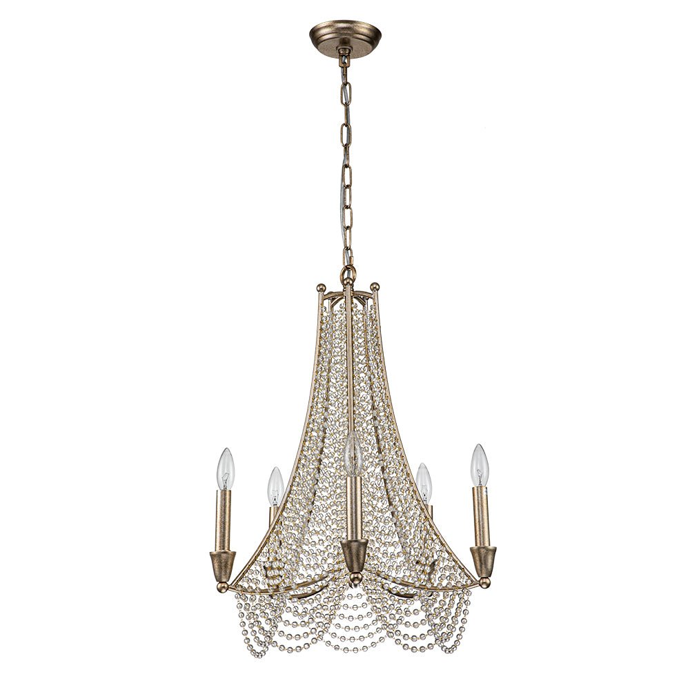 Zoruvyn Postmodern Luxury Crystal Chandelier - Lamp Copper