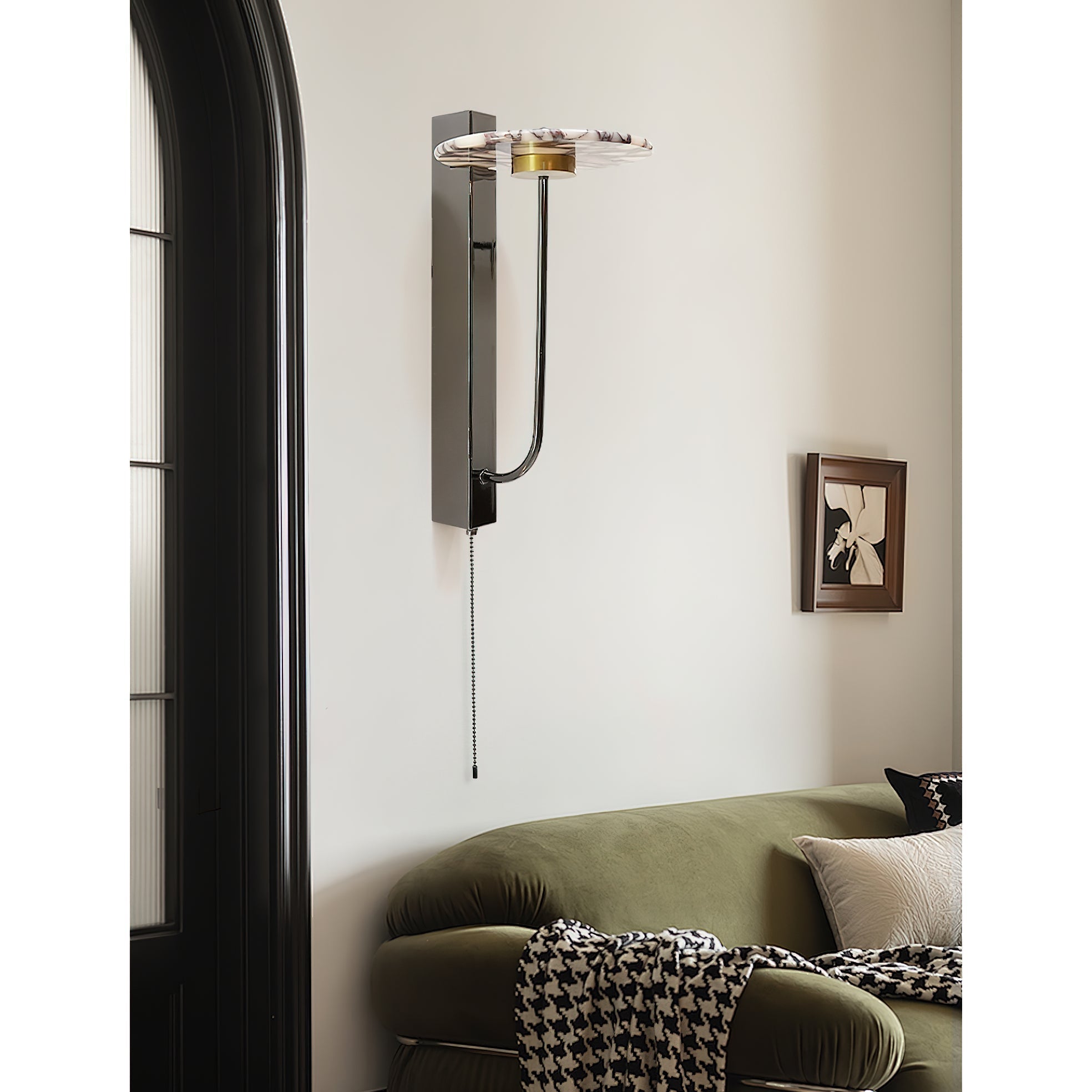 Aevuvyn Modern Minimalist Marble Wall Lamp - Lamp Copper