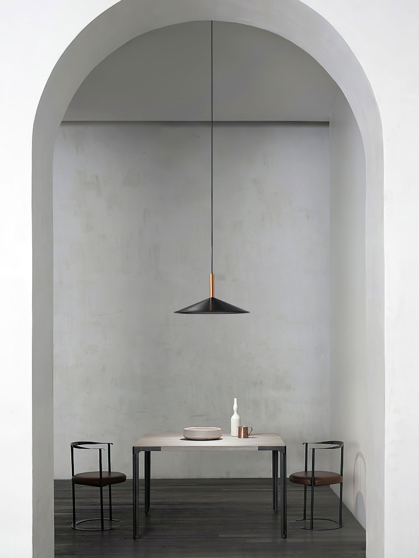 Vezoror Conical Metal Pendant Light - Letslighting