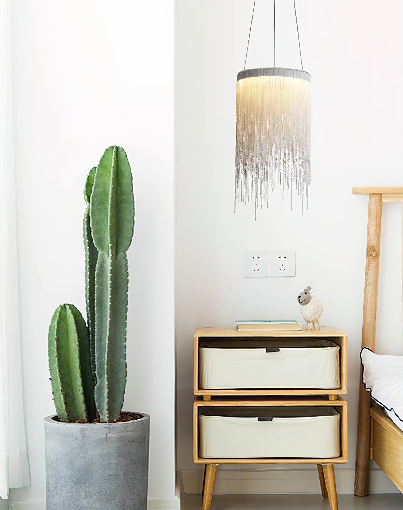 Aluminum Chain Tassel Pendant Light - Letslighting