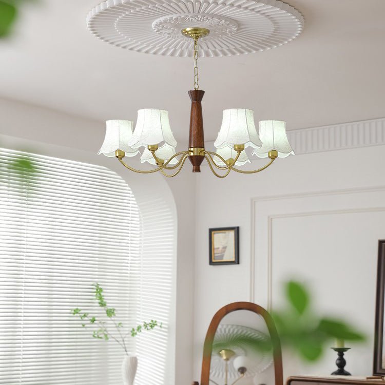 Alyssa Fabric Chandelier - Letslighting